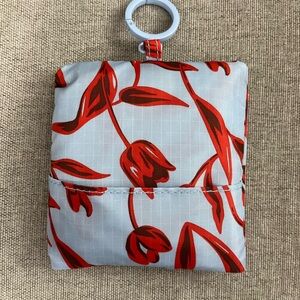 Vera Bradley Reusable Tote Bag Charm in Floating Tulips - NWOT